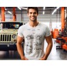 Willys Jeep Patent T-Shirt | Vintage Military 4x4 Blueprint Art