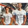 Willys Jeep Patent T-Shirt | Vintage Military 4x4 Blueprint Art