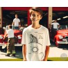 Fireman's Helmet Patent T-Shirt | Vintage Firefighter Blueprint Art