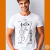 Violin Patent T-Shirt | Vintage Musician Blueprint Tee | All Sizes