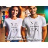 Custom Kid's City & Coordinates T-Shirt | Personalized GPS Tee
