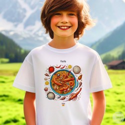 Paella T-Shirt | Spanish Food Graphic Tee | All Sizes