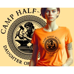 Daughter of Hephaestus T-Shirt | Cabin 9 Camp Half-Blood Gear