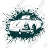 Porsche 911 Graphic T-Shirt | Artistic Car Print | All Sizes