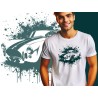 Shelby Cobra Graphic T-Shirt | Vintage Muscle Car Art | All Sizes