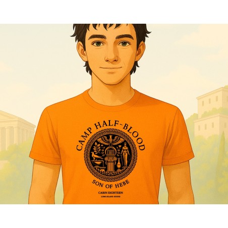 Son of Hebe T-Shirt | Cabin 18 Camp Half-Blood Gear
