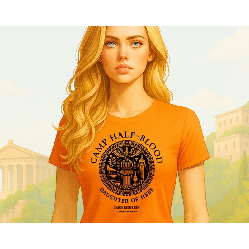 Daughter of Hebe T-Shirt | Cabin 18 Camp Half-Blood Gear