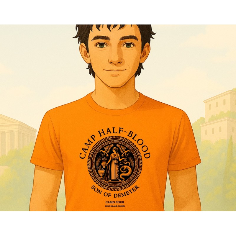 Son of Demeter T-Shirt | Cabin 4 Camp Half-Blood Gear